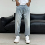 Gerade und elegante High-End Lysol-Eisseiden-Jeans