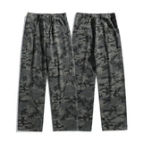 Versatile High Street Camouflage Baggy Jeans