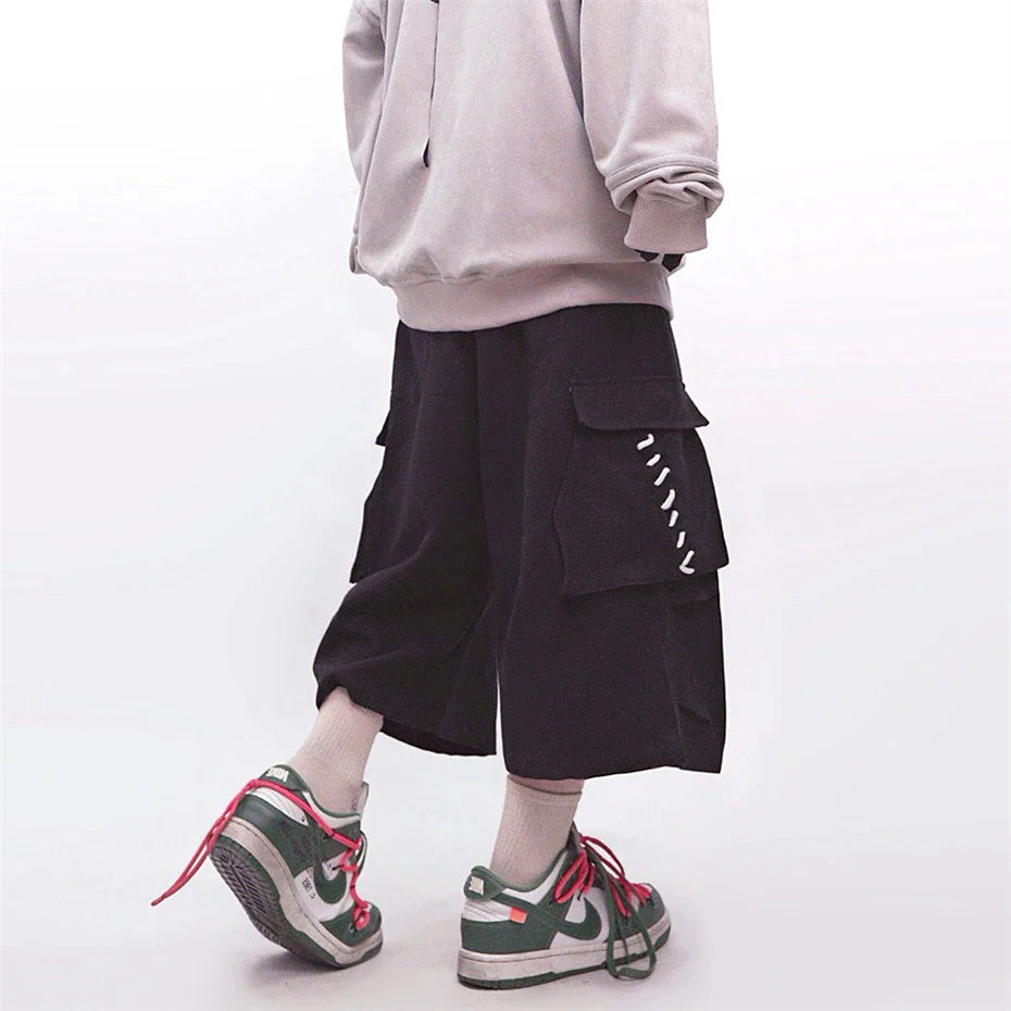 Clean Cuts Oversized Vintage Cargo jorts