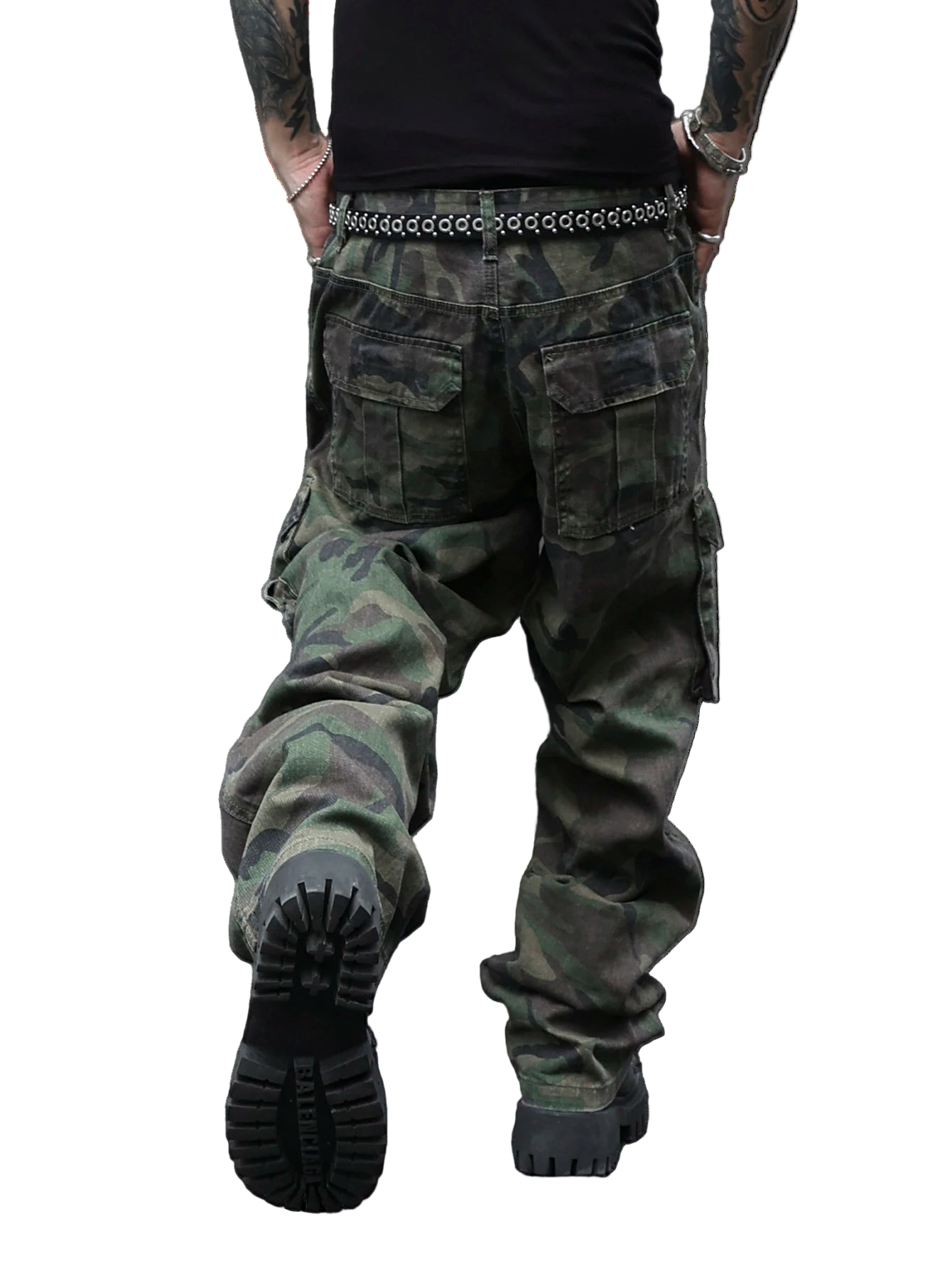 Camo Utility Cargo Jeans