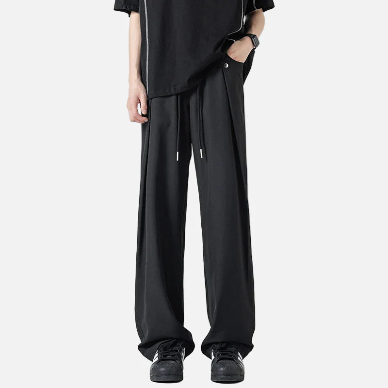 Relaxed Fit Wide Legged Hip Hop Pants