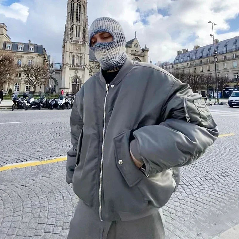 Veste de vol en coton épais pour homme