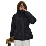 Streetwear-Parka im amerikanischen Stil mit Daunenfüllung