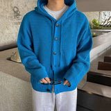 Gilet à capuche décontracté et polyvalent, de couleur unie