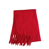 Cashmere Solid Color Thick Scarves