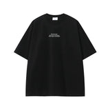 韓国風レタープリントTシャツ