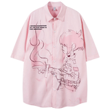 Smoky Youth Harajuku Streetwear Shirt