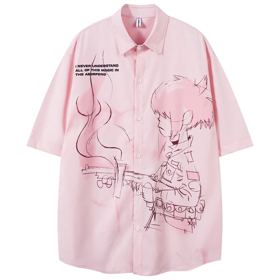 Smoky Youth Harajuku Streetwear Shirt