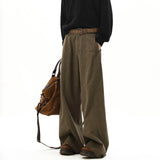 Vintage Fit Check Wide Leg Work Jeans