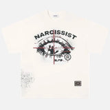 Grunge Eye Cross Graphic Printed T-Shirt