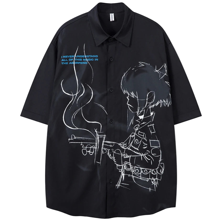 Smoky Youth Harajuku Streetwear Shirt