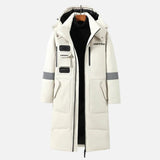 Doudoune chaude et résistante à capuche style streetwear