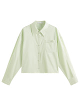 Chemise longue ample en coton pour femme, mignonne et décontractée, idéale pour le printemps