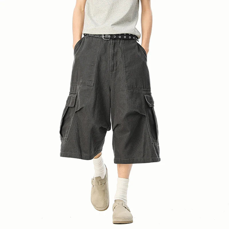 Short cargo décontracté style coréen Cloud-Soft