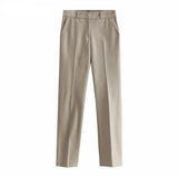 Elegante Anzughose aus dicker Wolle