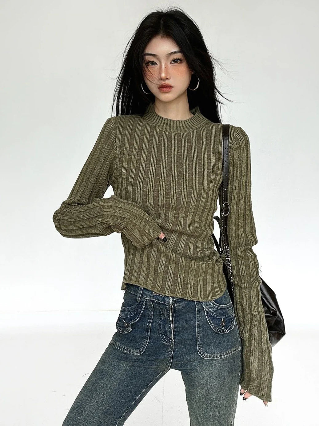 Y2K Vintage Damenpullover
