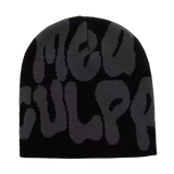 Knitted Letter Print Beanie