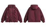 Doudoune oversize chaude à capuche