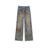 Flexible Streetwear im amerikanischen Hip-Hop-Stil, Rusty Jeans
