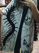 Cat's Meal Knitted Scarf