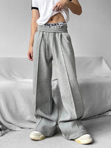Retro Wide Leg Flared Perfect Fit Sweatpants
