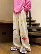 Y2K Baggy Graphic Sweatpants