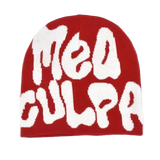 Knitted Letter Print Beanie