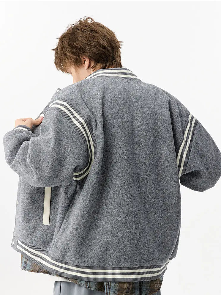 Autumn Cool Embroidered Vintage Baseball Jacket