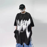 Vintage Streetwear Oversized Punk Print T-Shirt