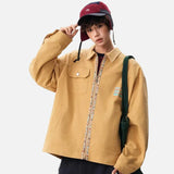 Y2K Trendy Loose Embroidered Lapel Jacket