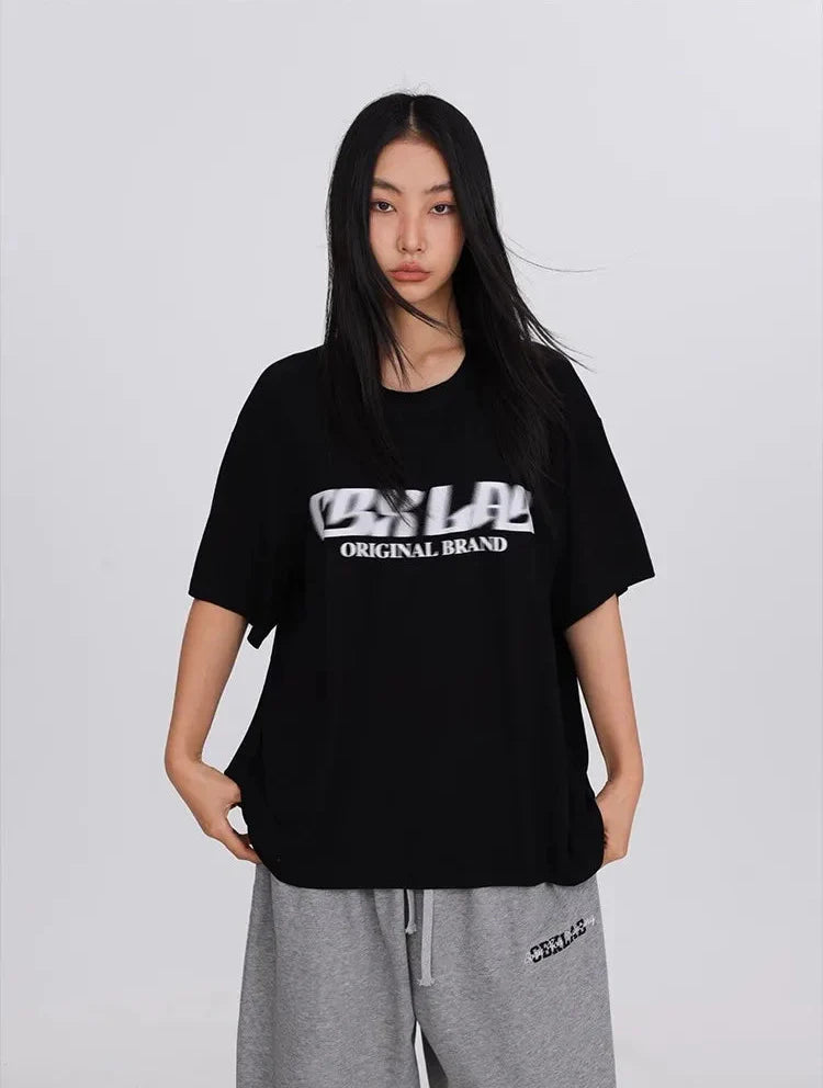 부드럽고 촉촉한 힙합 여름 티셔츠