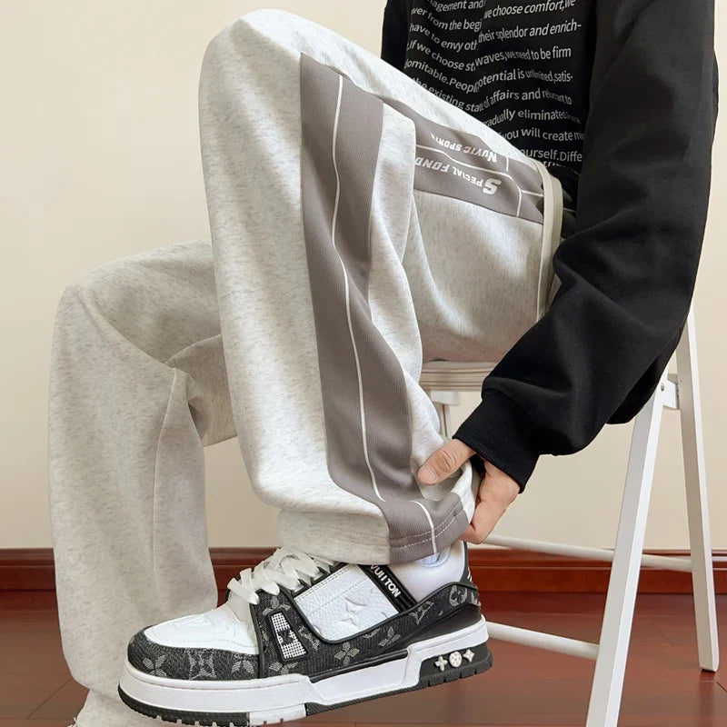 Trendy American Style Hip Hop Casual Sweatpants