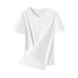 Short Sleeve Cotton Cropped T-shirt