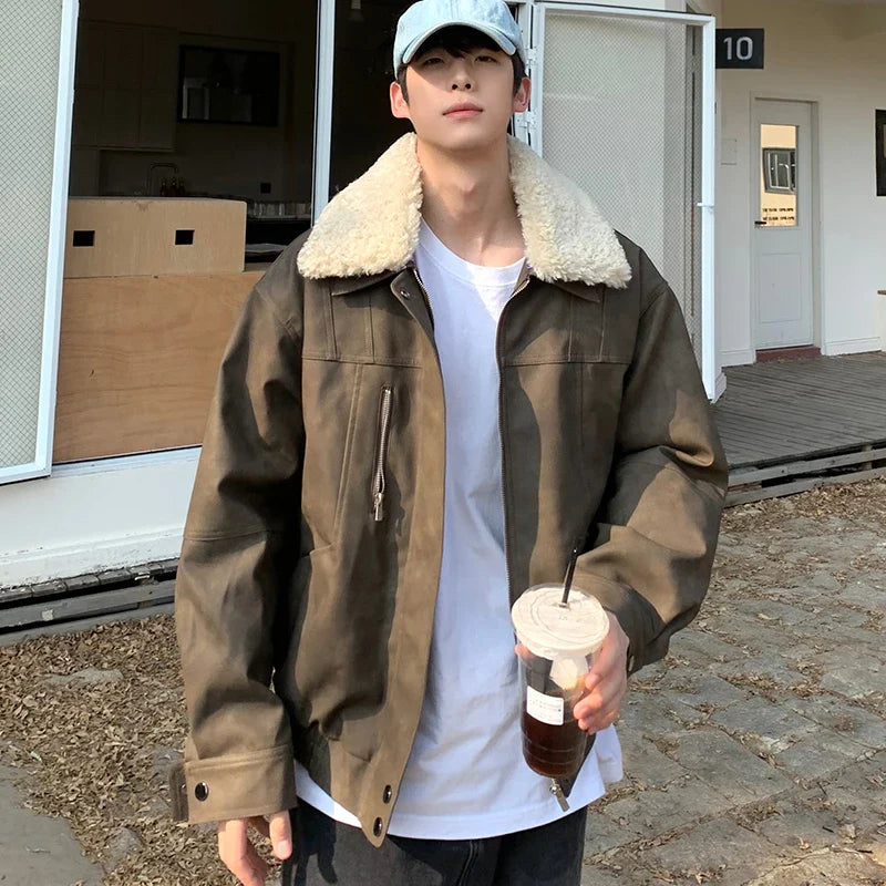 Veste d'hiver polaire épaisse Flux