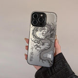 Coque iPhone Laser Dragon