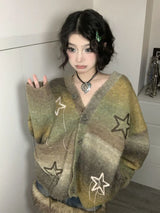 ヴィンテージ Y2K スターガール セーター
