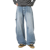 Wide-Leg Vintage Cargo Men’s Jeans