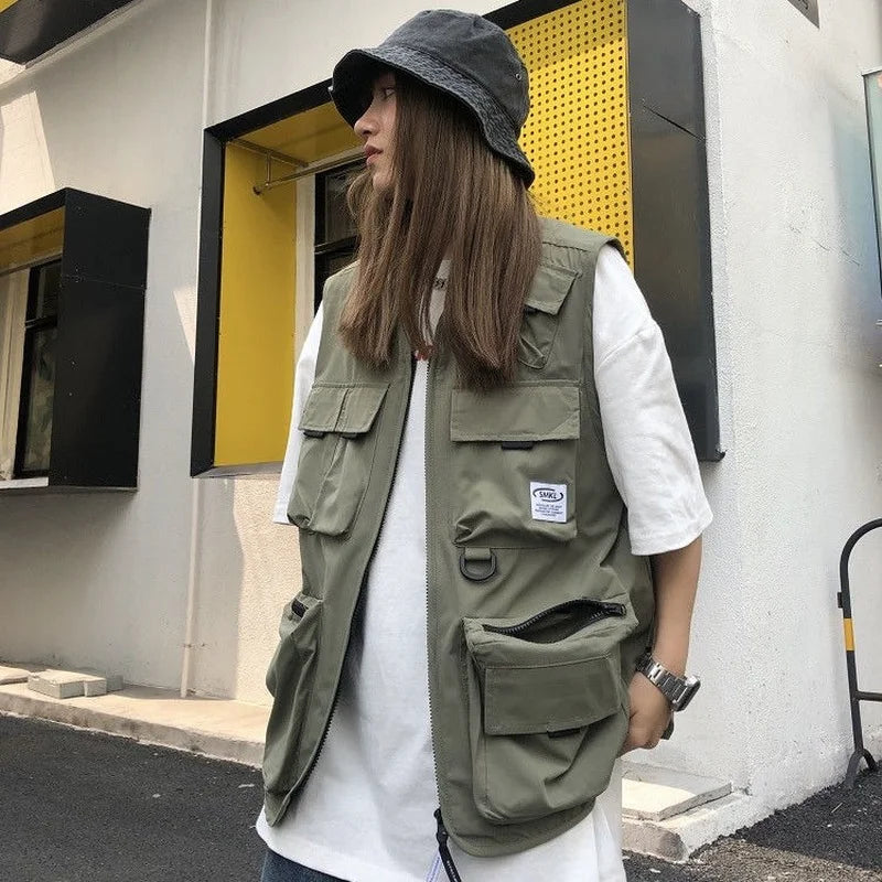 Multi-Pocket Cargo Vest