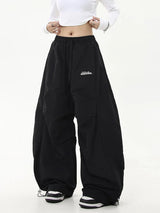 Pantalon cargo vintage taille haute