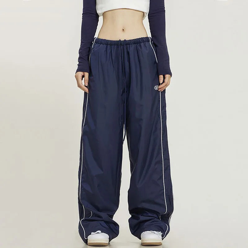 Übergroße Vintage-Jogginghose, Hüfthose