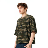 T-shirt oversize camouflage urbain