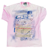 Vintage Graffiti Graphic Oversized T-Shirt