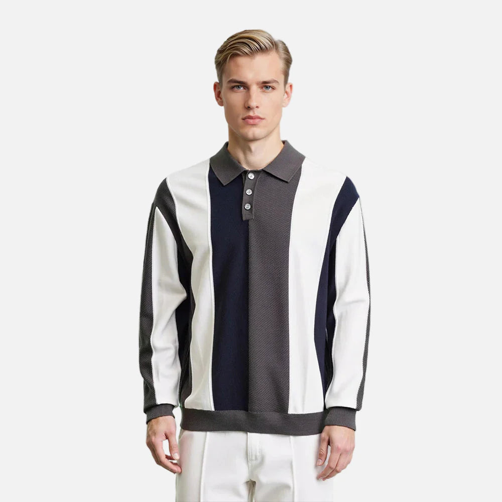 Versatile Long Sleeve Solid Color Sweater