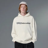 Interesting Graphic Print Hoodie