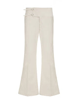 Vintage-Freizeithose mit Knopfleiste, locker geschnitten