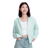 Lightweight Drawstring Hooded Jacket