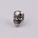 Retro V Vendetta Anonymous Mask Earrings