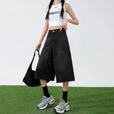 Retro Wide-Leg Jorts