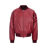Streetwear American Style Winter Leather Jacket