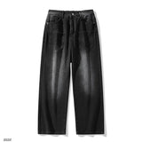 Y2K Loose Korean Straight Leg Denim Jeans